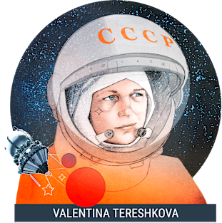 Valentina Tereshkova, cosmonaut Magnet