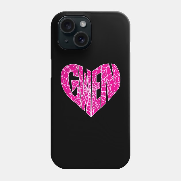 Gwen's Heart Phone Case by psychoandy