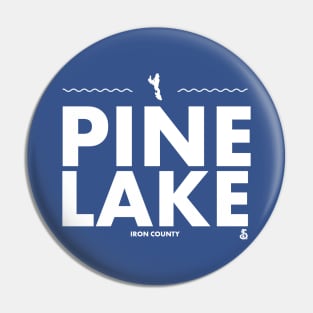 Iron County, Wisconsin - Pine Lake Pin