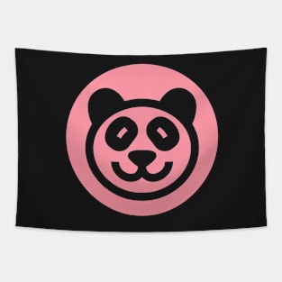 Cute Panda Icon Tapestry