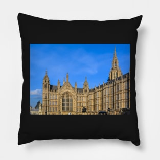 Gothic Palace of Westminster Pillow