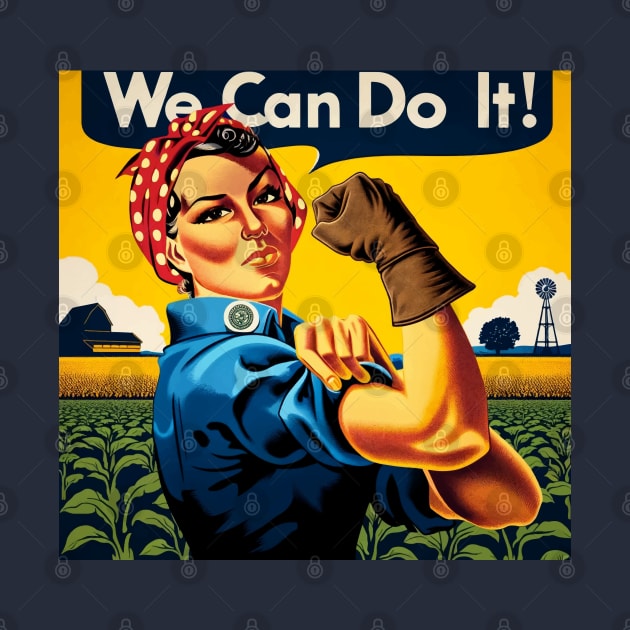 Empowerment Harvest: Cesar Chavez Day 'We Can Do It' by Edd Paint Something