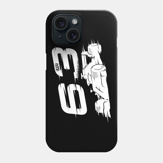 We Race On! 63 [White] Phone Case by DCLawrenceUK