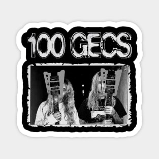 100 Gecs band Magnet