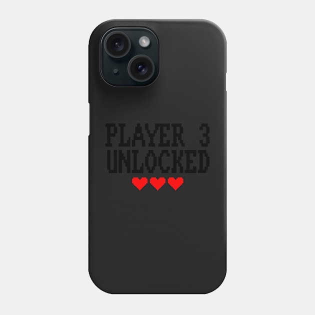 Player 3 Unlocked Phone Case by snitts