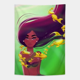 Mermaid Siren Tapestry