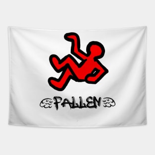 Fallen (red) Tapestry