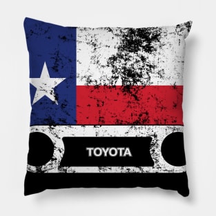 FJ40 Bezel with Texas Flag Pillow