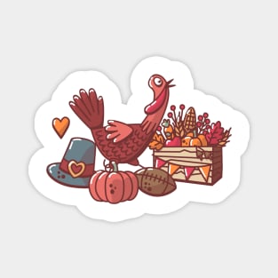 Thanksgiving day Magnet