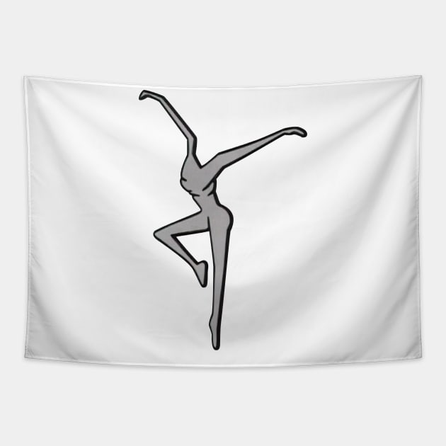 DMB Silver Fire Dancer Tapestry by Story At Dawn 