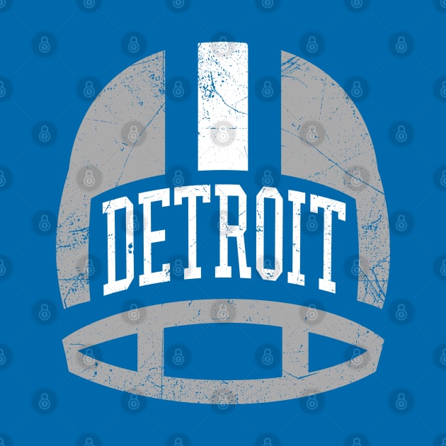 Detroit Retro Helmet - Blue by KFig21