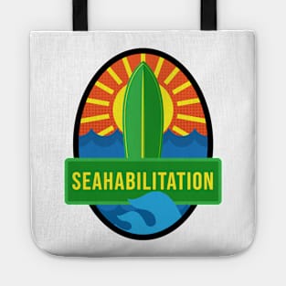 'Seahabilitation' Ocean Conservation Shirt Tote