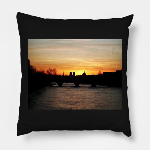 Parisian Dawn Pillow by SHappe