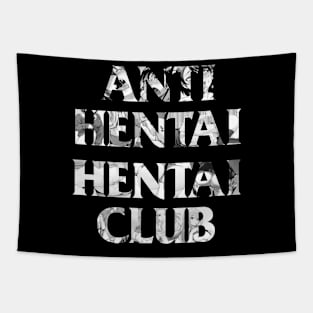 Anti Hentai Hentai Club Vintage Tapestry