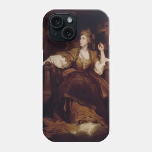 Mrs Siddons as the Tragic Muse by Joshua Reynolds Phone Case