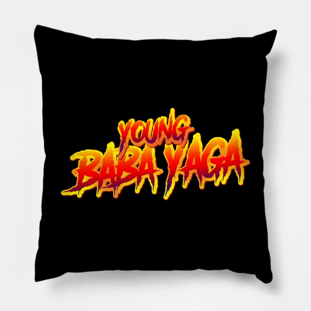 young baba yaga Pillow by vaktorex