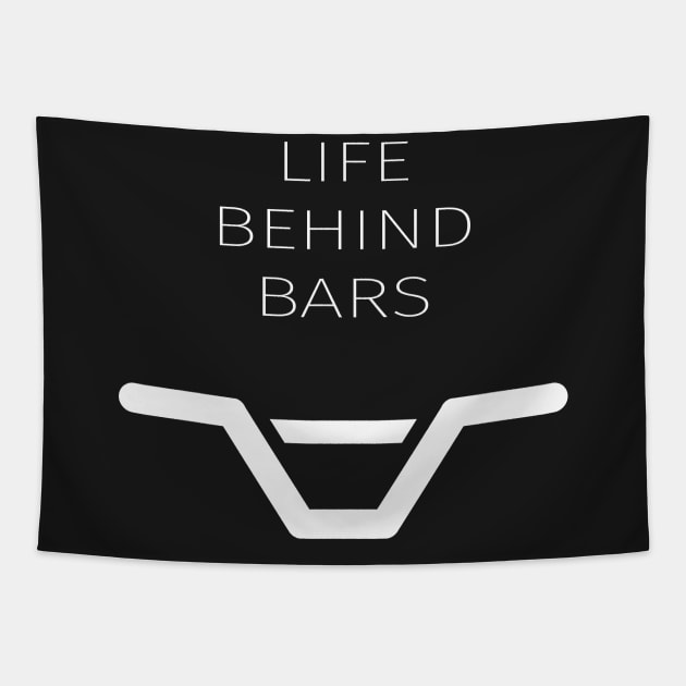 Life behind bars Tapestry by redfishlondon