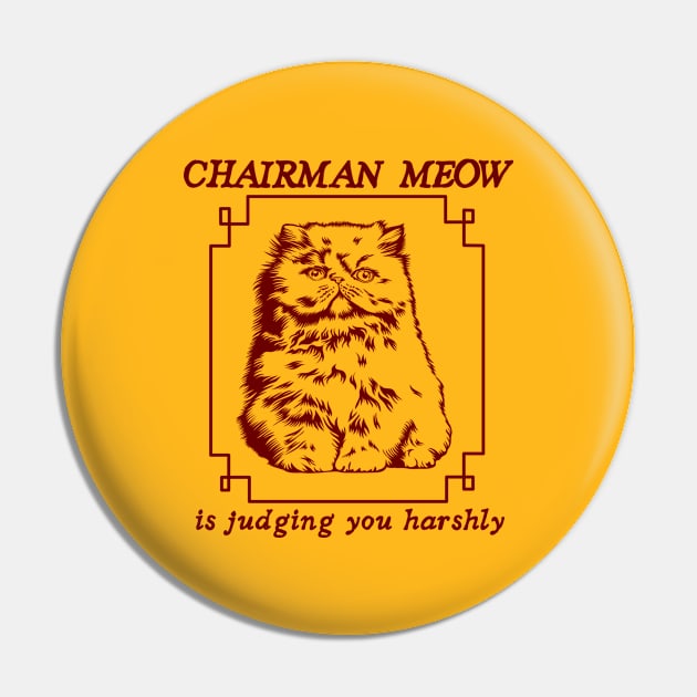 chairman meow mao zedong, funny cat, harshly judging you Pin by AdaleCreates