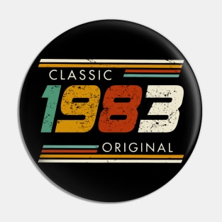 Classic 1983 Original Vintage Pin