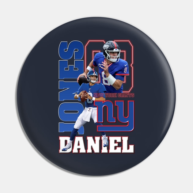 New York Giants Football Pin by ManulaCo