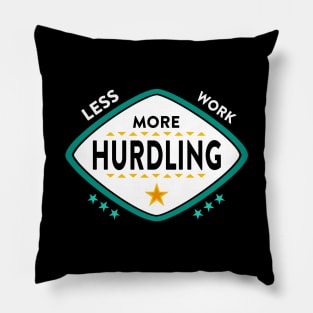 Track and Field - Hurdling Pillow