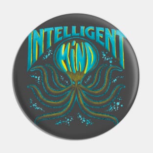 Inteligent octopus mind Pin