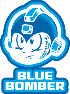 Blue Bomber Magnet