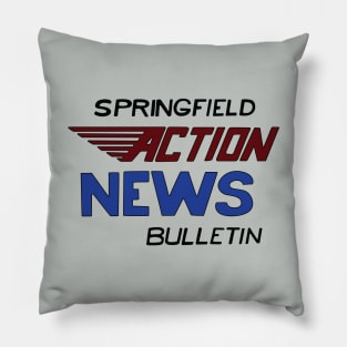 Springfield Action News Bulletin Pillow