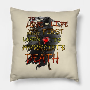 Love Life Love Death Pillow