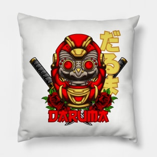 Daruma Robo 04 Pillow