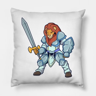 Roleplay Character - Paladin - Lion Pillow
