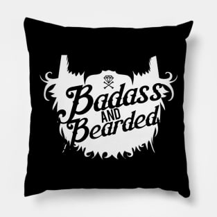 Badass & Bearded Pillow