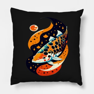 Sea and river inhabitants are wonderful fish.. Pillow