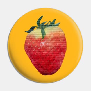 Strawberry - painted berry Pin