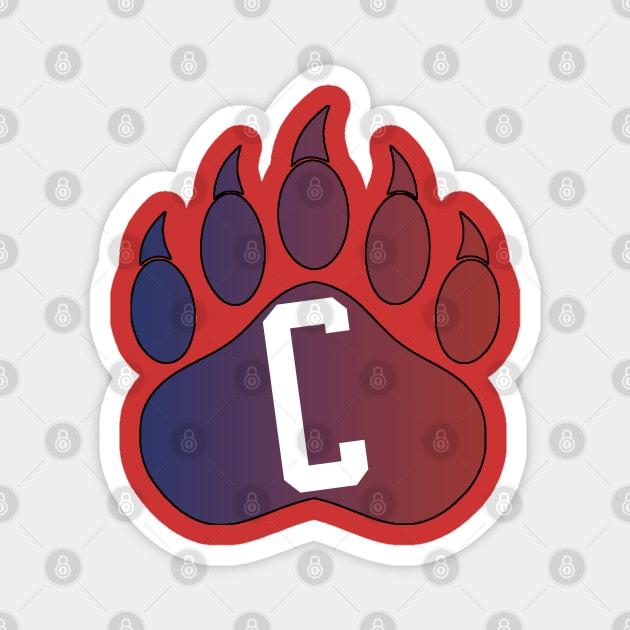 Cubbie Paw Magnet by Cubbieblue4life