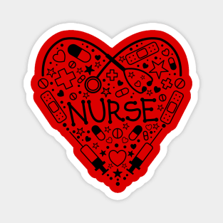 Nurse Heart 1 Magnet