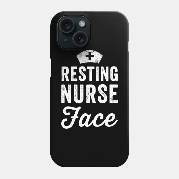 Resting nurse face Phone Case by captainmood