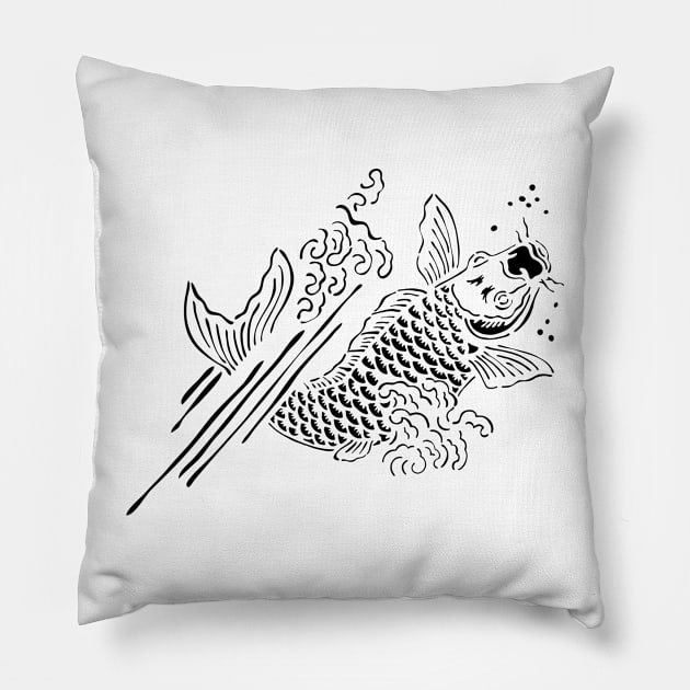 Koi Fish Pillow by VeRaWoNg