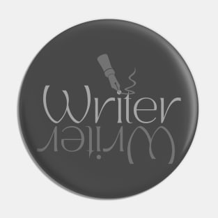 Writer reflection Pin