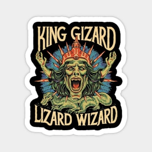 King Gizzard And The Lizard Wizard Magnet