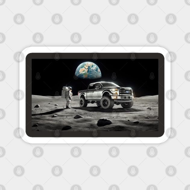 F-150 on the Moon Magnet by NebulaWave