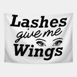 Makeup Artist - Lashes give me wings Tapestry