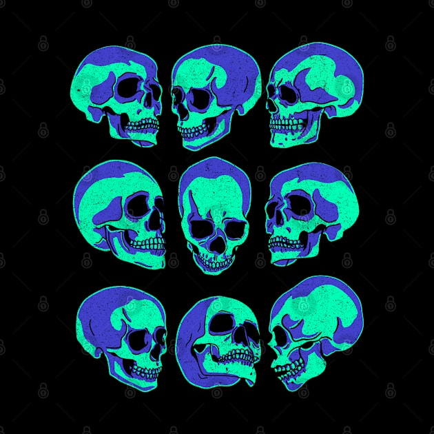 Neon Skull collection by FanFreak