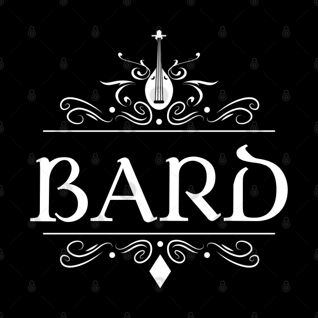 Bard Character Class TRPG Tabletop RPG Gaming Addict by dungeonarmory