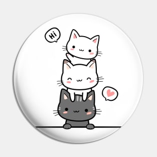 KITTIES LOVERS CUTE Pin