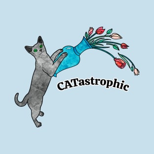 Russian Blue Cat T-Shirt