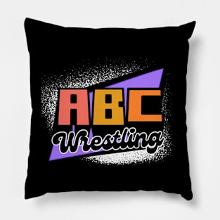 ABC Wrestling Pillow