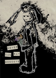 never can say goodbye Magnet