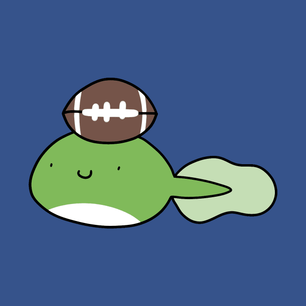 Tadpole and Tiny Football by saradaboru