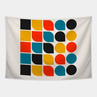 Bauhaus Inspired Pattern Tapestry